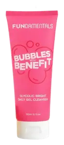 fundamentals Bubbles With Benefit Glycolic Bright Daily Gel Cleanser