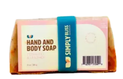 Simply Bliss Hand And Body Soap Tobacco & Leather