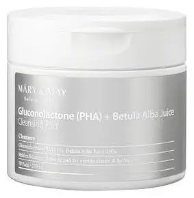 Mary & May Gluconolactone (PHA) + Betula Alba Juice Cleansing Pad