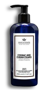 Henri Et Victoria Beard And Body Wash Cognac and Cuban Cigars