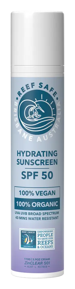 Reef Safe Zinc Hydrating Sunscreen SPF 50 Fair