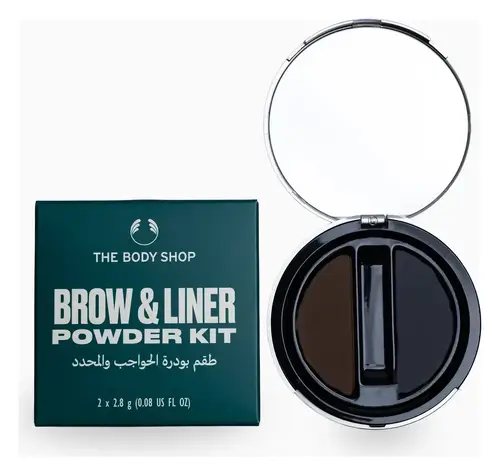 The Body Shop Brow & Liner Powder Kit 904 Pine Tree
