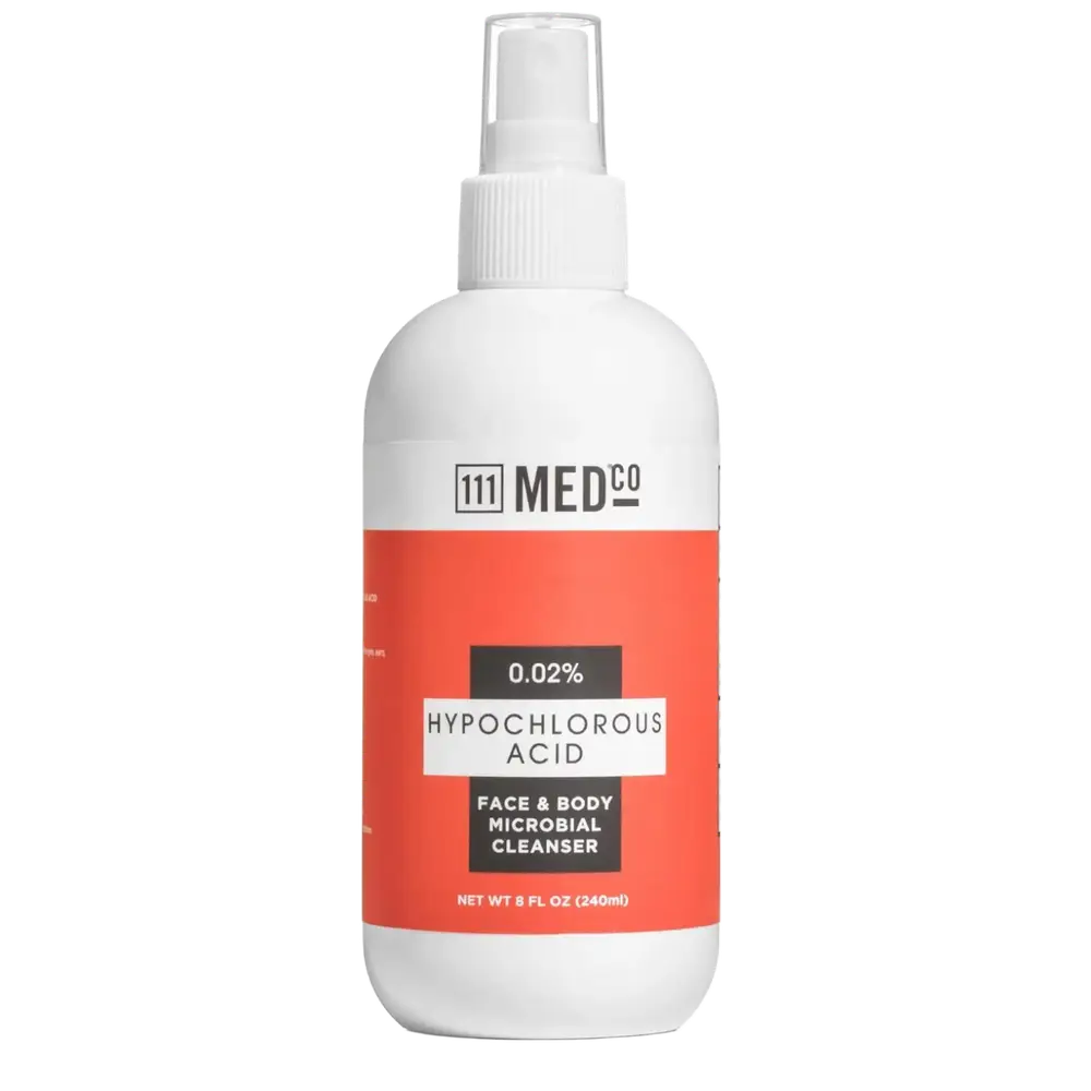 111MedCo 0.02% Hypochlorous Acid Face & Body Microbial Cleanser