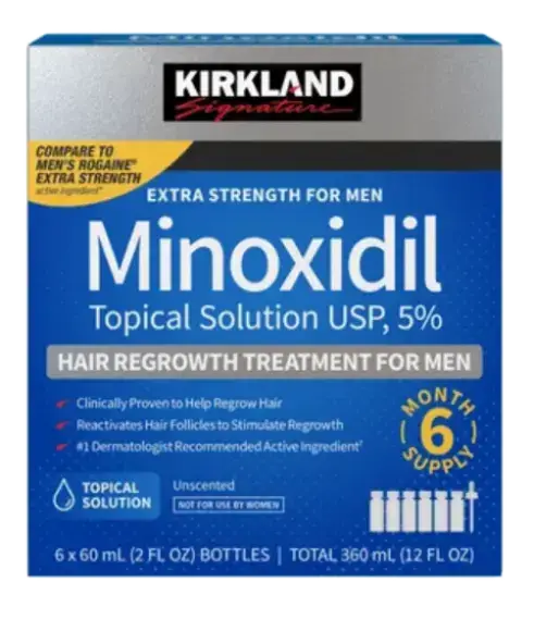 Kirkland Minoxidil Topical Solution USP 5%
