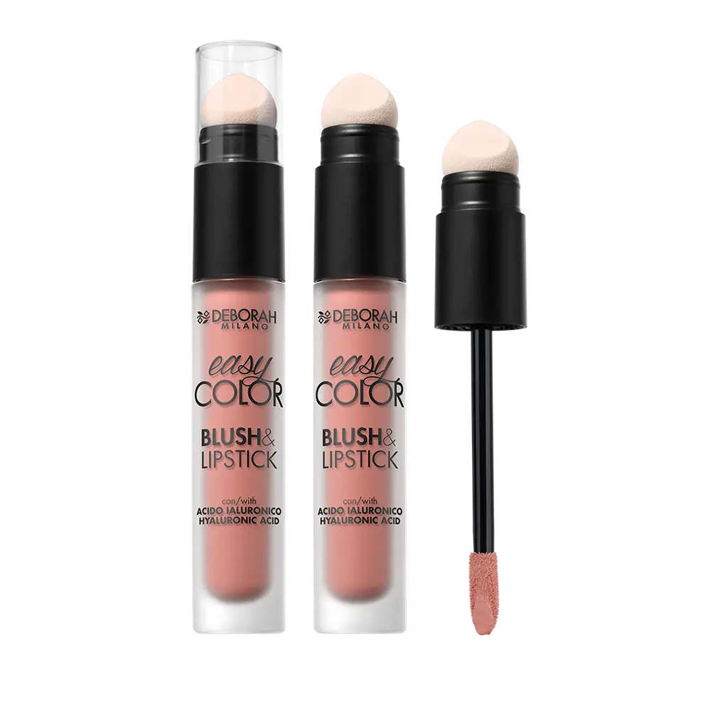 Deborah Milano Easy Color Blush & Lipstick Peach Dream 04