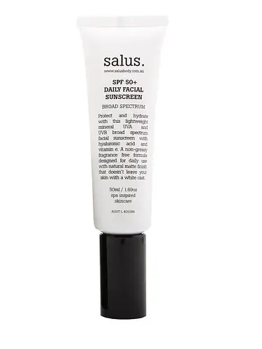 Salus SPF 50+ Daily Facial Sunscreen Broad Spectrum