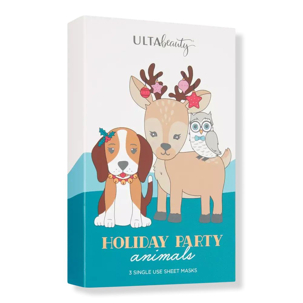 Ulta Holiday Party Animals Sheet Masks Reindeer