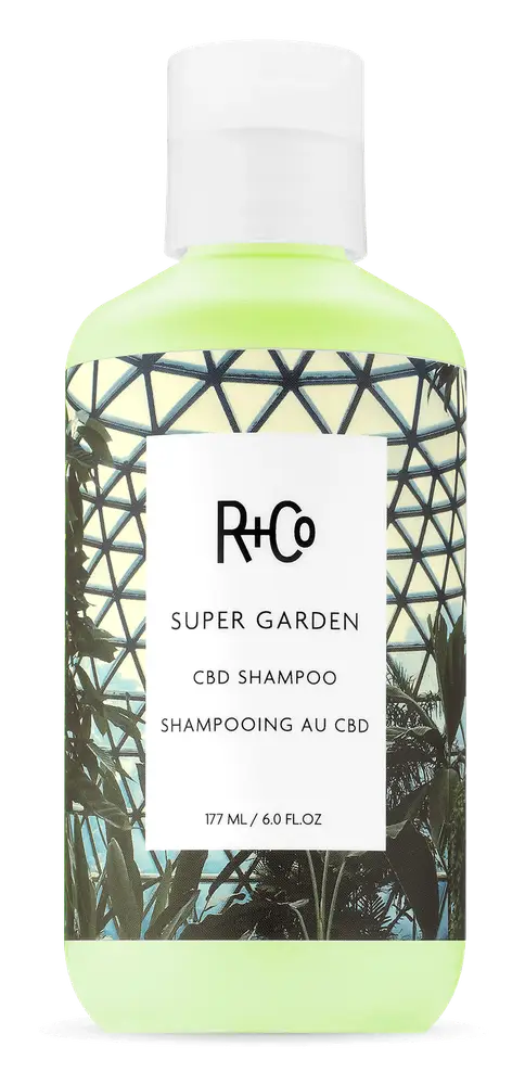 R & Co Super Garden CBD Shampoo