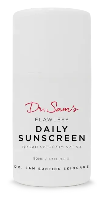 Dr Sam’s Flawless Daily Sunscreen SPF 50