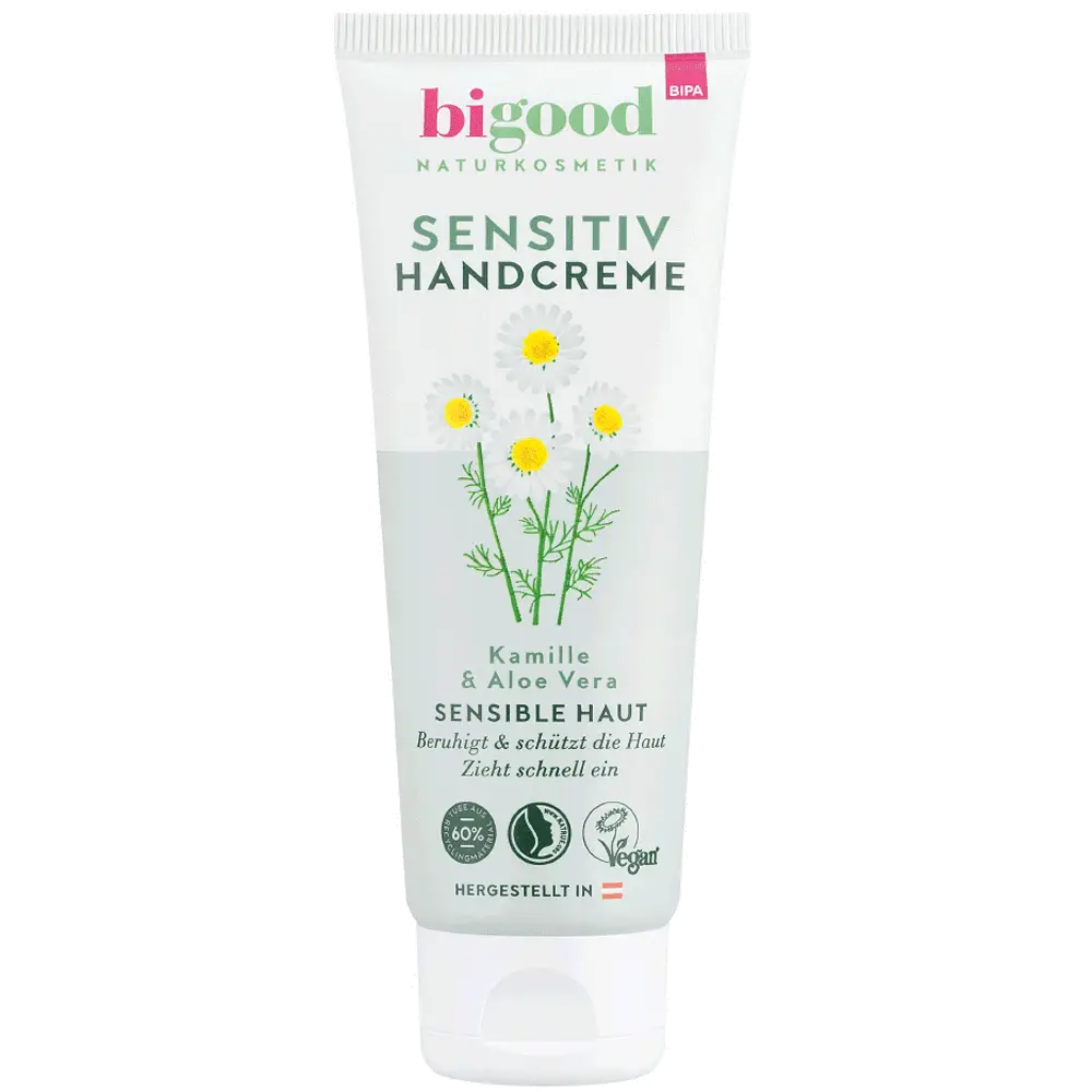bigood Sensitiv Handcreme Kamille & Aloe Vera