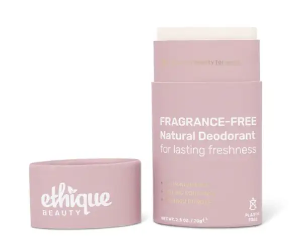 Ethique Fragrance-Free Natural Deodorant For Lasting Freshness