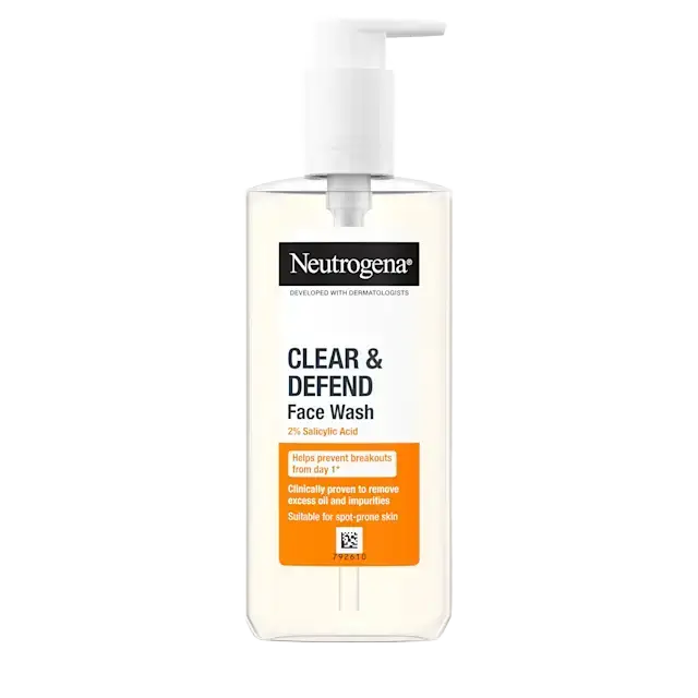 Neutrogena Clear & Defend 2 % Salicylic Acid Face Wash United Kingdom