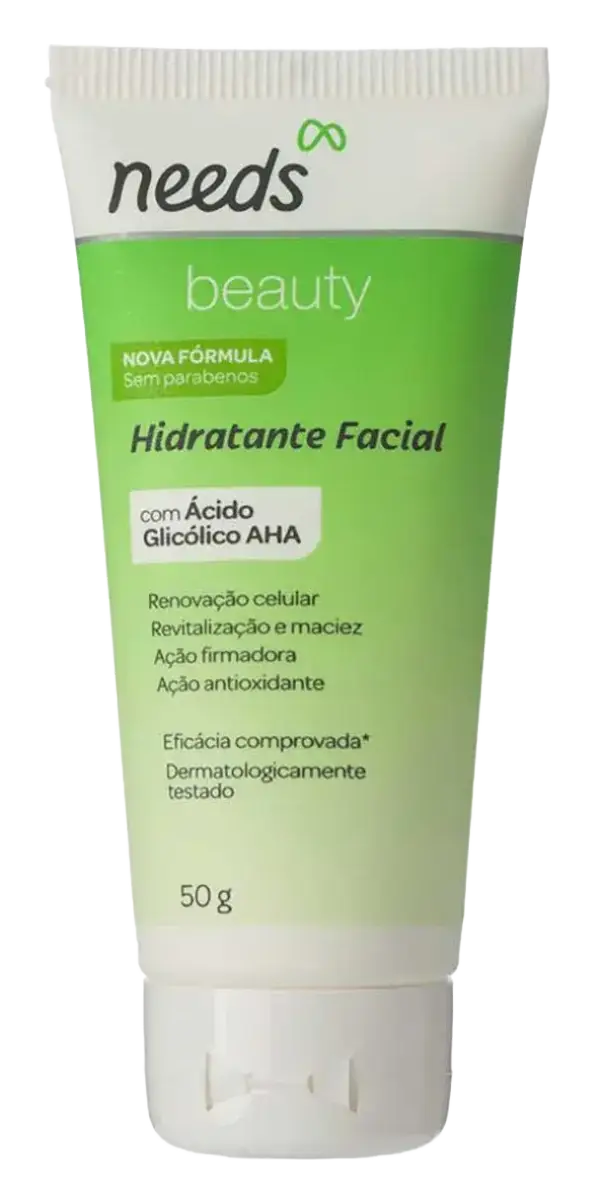 Needs Hidratante Facial Com Acido Glicólico