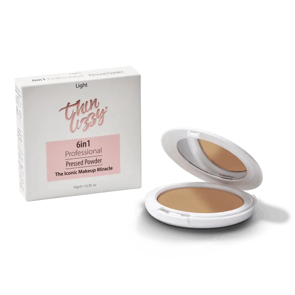 Thin Lizzy 6 In 1 Professional Pressed Powder Light