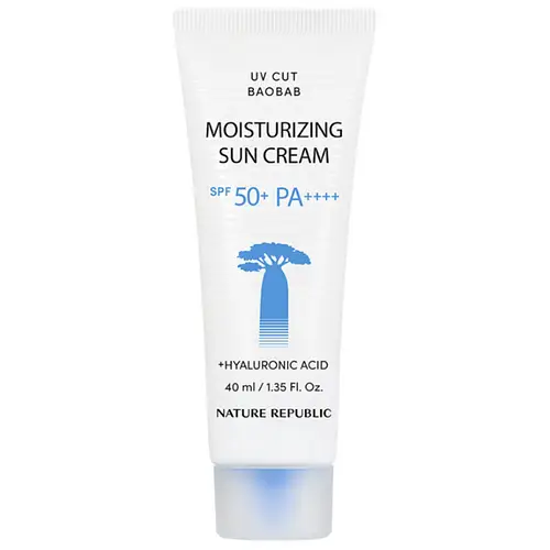Nature Republic UV Cut Baobab Moisturizing Sun Cream SPF 50+
