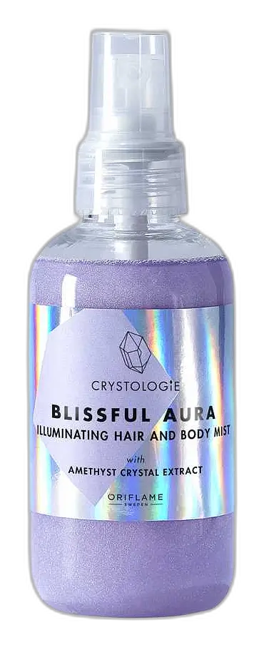 Oriflame Crystologie Blissful Aura Illuminating Hair & Body Mist