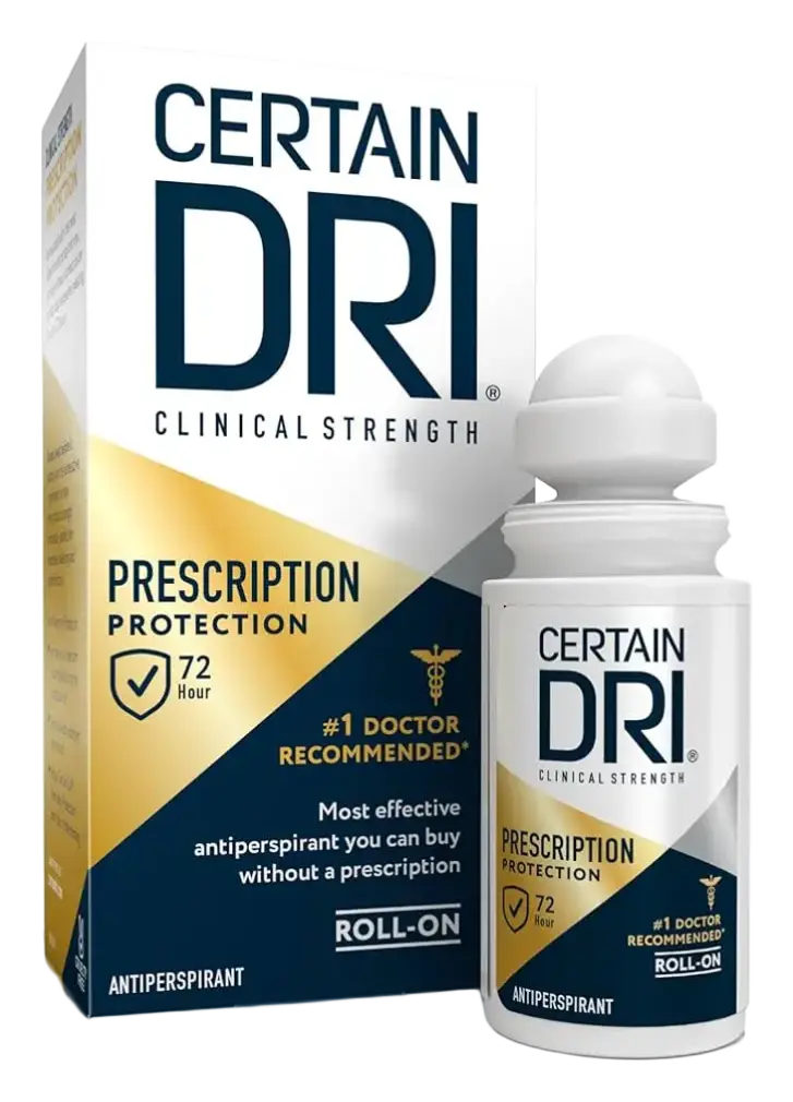 Certain Dri Prescription Strength Clinical Antiperspirant & Deodorant Roll-On