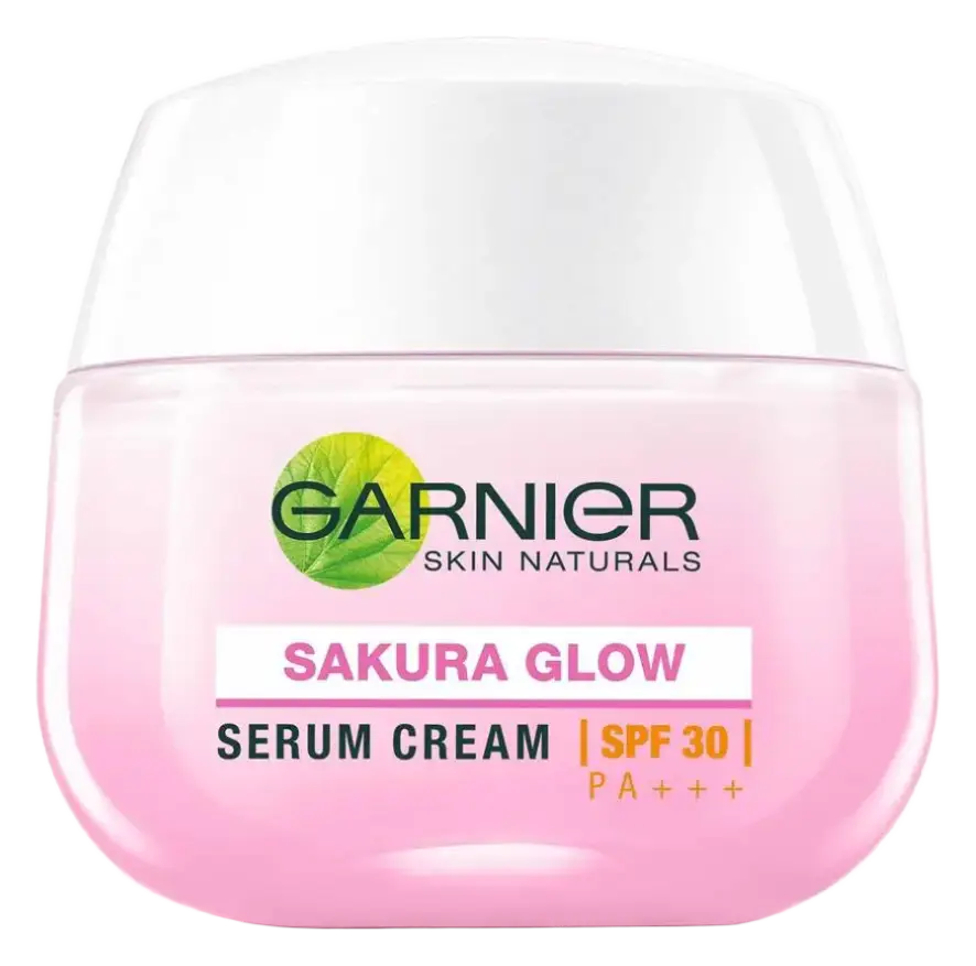 Garnier Sakura Glow Pinkish Radiance Glowing Cream SPF30 PA+++ Indonesia