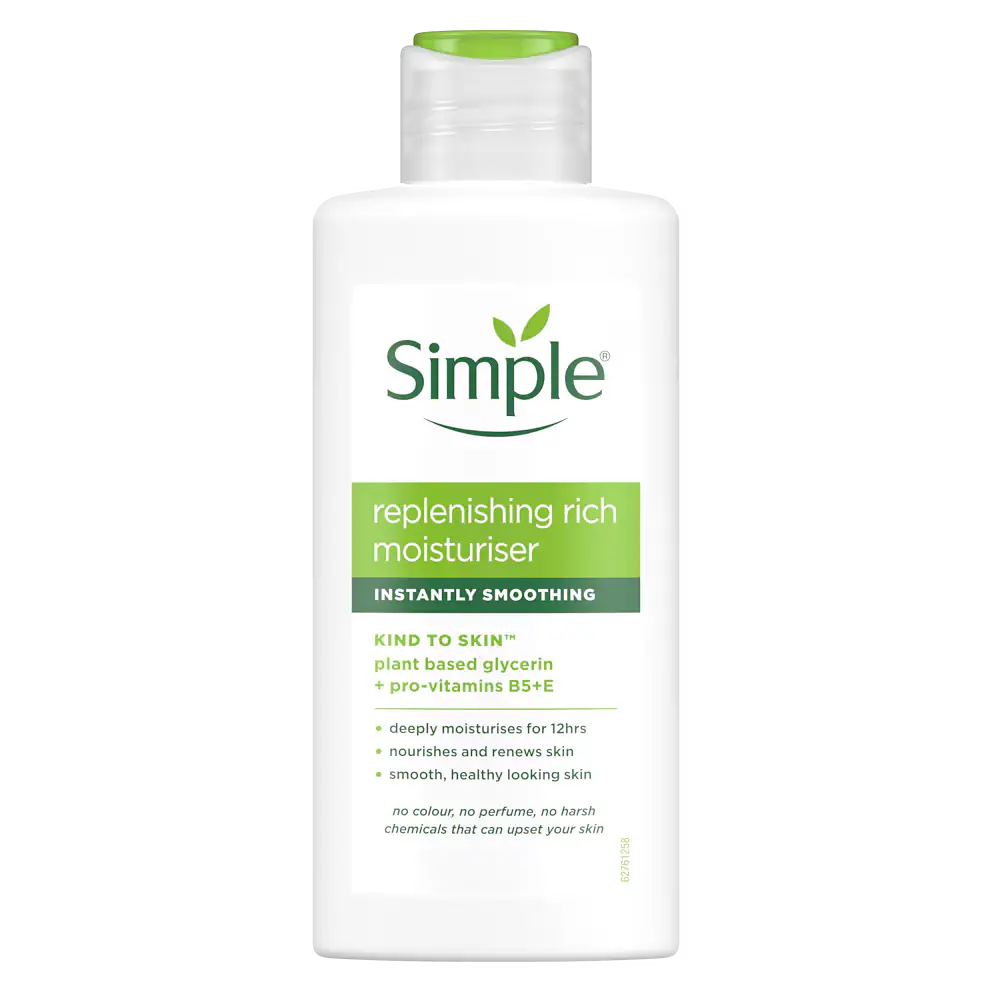 Simple Skincare Replenishing Rich Moisturiser UK