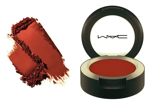 Mac Cosmetics Powder Kiss Eyeshadow Shade Devoted To Chili
