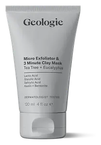 Geologie Micro Exfoliator & 3 Minute Clay Mask