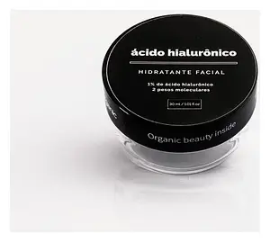 Simple Organic Hidratante Facial Ácido Hialurônico