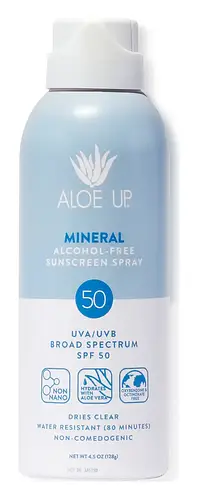 Aloe Up Mineral SPF 50 Continuous Spray Sunscreen