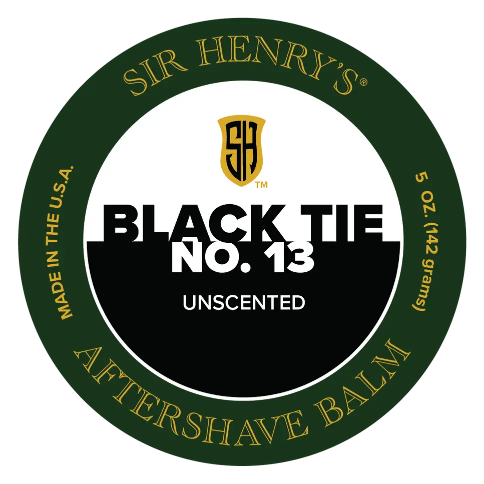 Sir Henry's Aftershave Balm Black Tie No. 13 Unscented