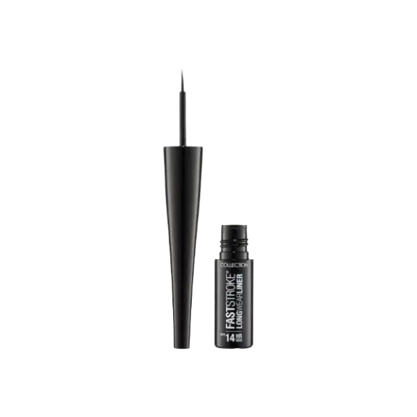 Collection Cosmetics Fast Stroke Long Wear Liner Waterproof Black