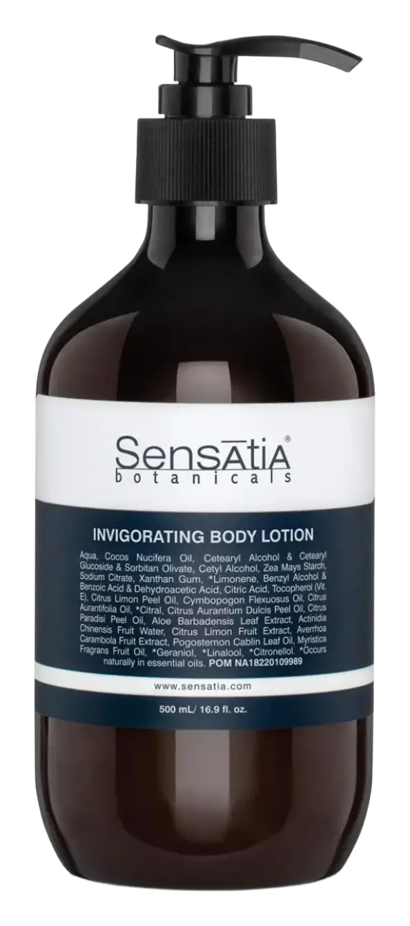 Sensatia Botanicals Invigorating Body Lotion