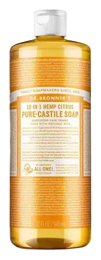 Dr. Bronner's Pure-Castile Liquid Soap Citrus