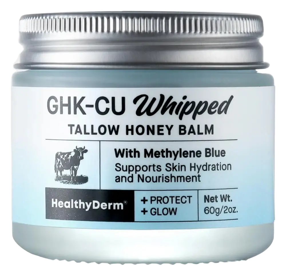 HealthyDerm GHK-CU Whipped Tallow Honey Balm