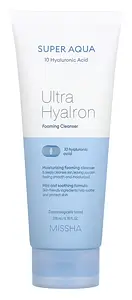 Missha Super Aqua Ultra Hyalron Foaming Cleanser