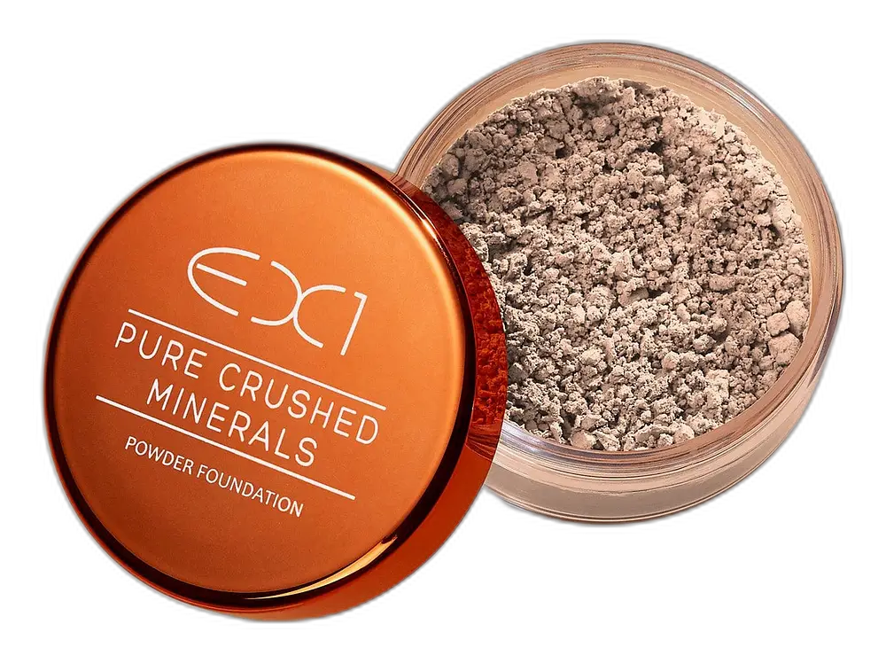 EX1 Cosmetics Pure Crushed Minerals Powder Foundation Shade 1.0