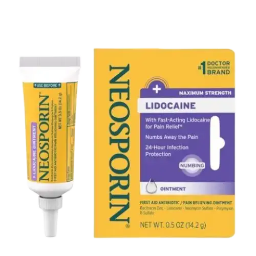 Neosporin +Lidocaine First Aid Antibiotic Ointment