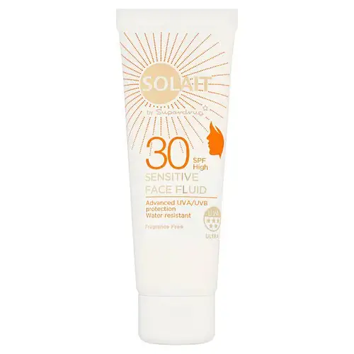 Superdrug Solait Sensitive Face Fluid SPF 30