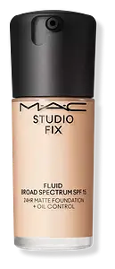 Mac Cosmetics Studio Fix Fluid SPF 15 24HR Matte Foundation + Oil Control NC12