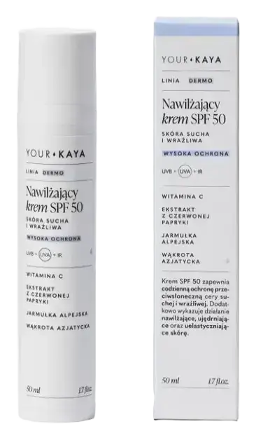 Your Kaya Nawilżający Krem SPF 50