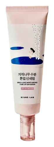Round Lab Birch Juice Moisturizing Tone-Up Sun Serum SPF 50+