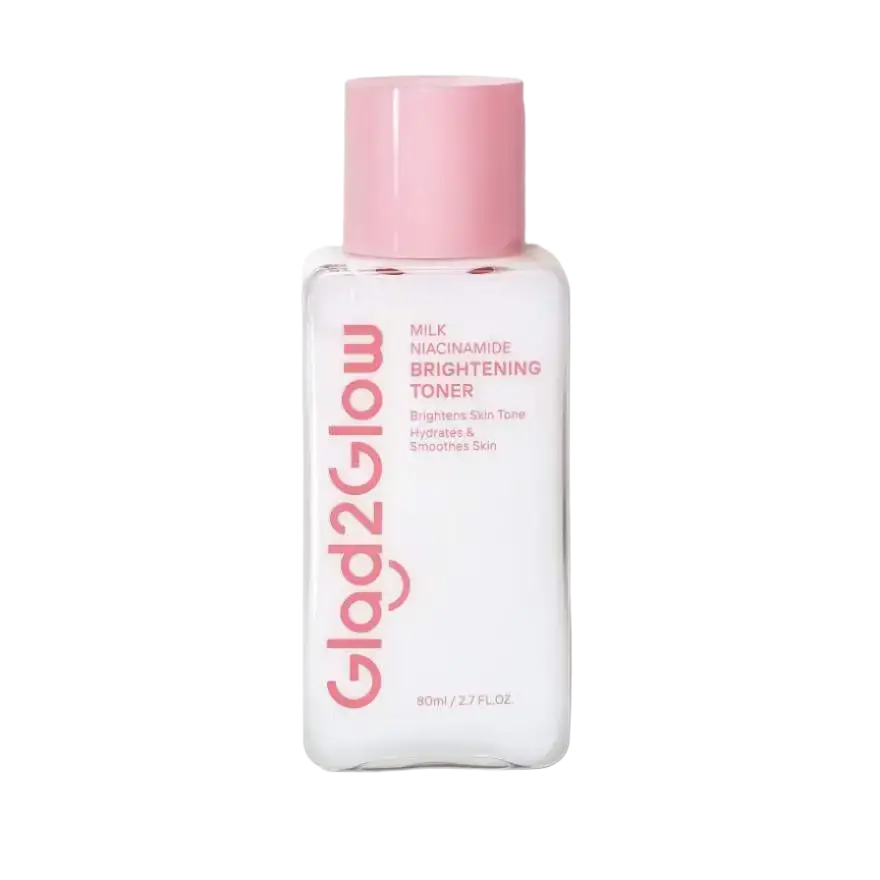 Glad2Glow Milk Niacinamide Brightening Toner