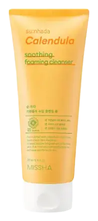 Missha Su-Nhada Calendula Smoothing Foaming Cleanser