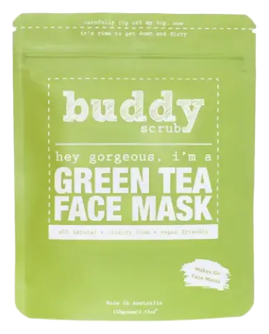 Buddy Scrub Green Tea Face Mask