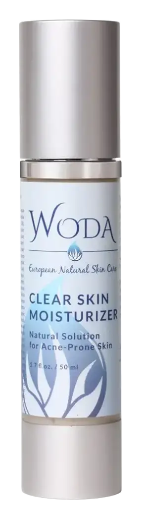 Woda European Natural Skin Care Clear Skin Moisturizer
