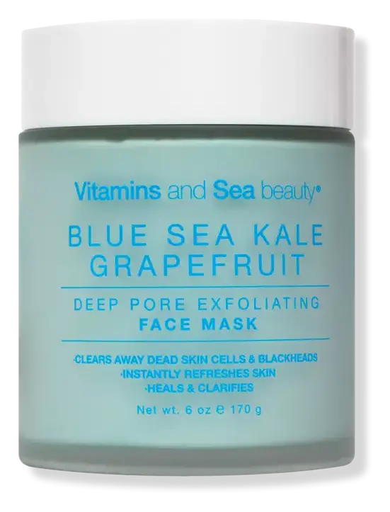 Vitamins and Sea beauty Blue Sea Kale Grapefruit Deep Pore Exfoliating Face Mask