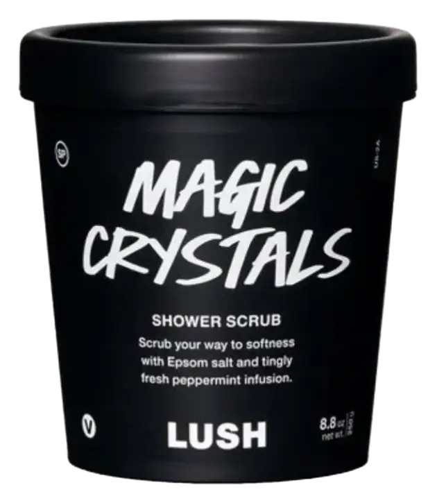 LUSH Magic Crystals Body Scrub