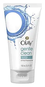 Olay Unscented Gentle Clean Foaming Face Cleanser for Sensitive Skin