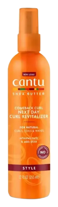 Cantu Shea Butter Comeback Curl Next Day Curl Revitalizer