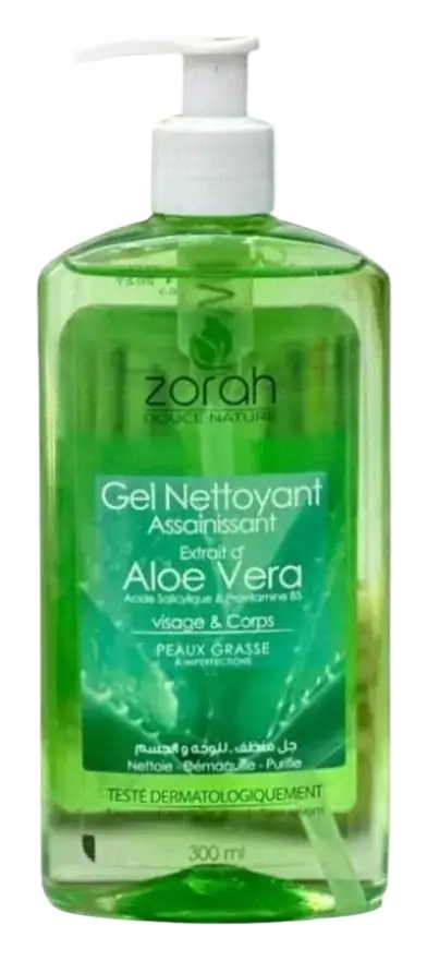 Zorah Douce Nature Gel Nettoyant Assainissant