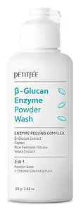 Petitfee Beta Glucan Enzyme Powder Wash