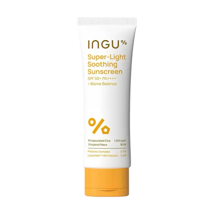 Ingu Super-Light Soothing Sunscreen + Biome Balance SPF 50+